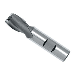 Frez trzpieniowy 2-ostrzowy z płaską NFPg - DIN 327 DK, 7 mm