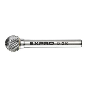 Frez z węglików spiekanych 6 mm, kształt kulisty KUD 12x10 mm