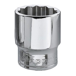 Klucz nasadowy 12-kątny 3/8", 11 mm