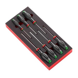 Moduł 7 wkrętaków Protwist® do śrub Resistorx®, TT10 - TT40 MODM.ATXR Facom