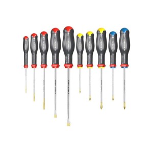 Zestaw 10 wkrętaków PROTWIST, 2,5 - 8 mm, ph0 - ph2, pz1 - pz2 ATW.J10PB FACOM