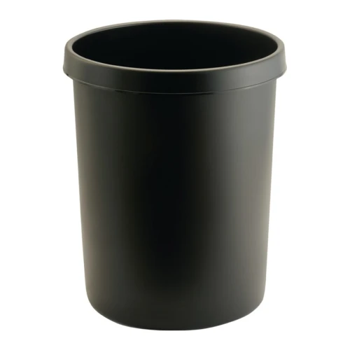 Kosz na papiery 45l czarny tworzywo sztuczne