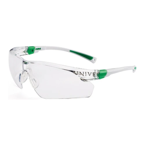 Okulary ochronne 506 UP biało-zielone