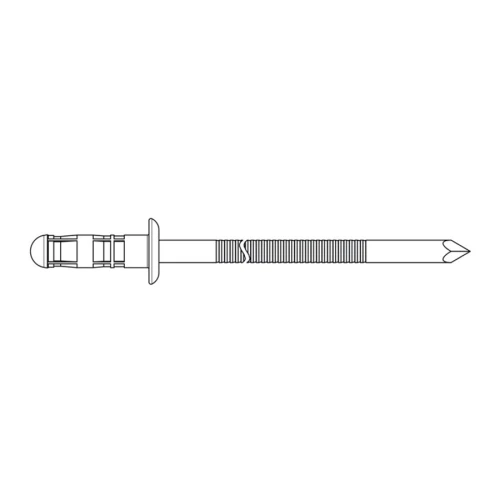 Nity zrywalne PolyBulb aluminium -stal 4.8x11 mm