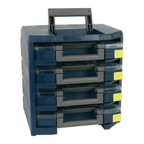 Systener boxxser szer. 347 x gł.305 x wys. 342mm z 4 walizkami asort. z zabezp.