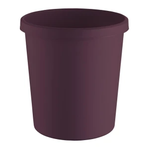 Kosz na śmieci 18 l 331xØ315 mm z czerwonym plastikowym uchwytem HELIT