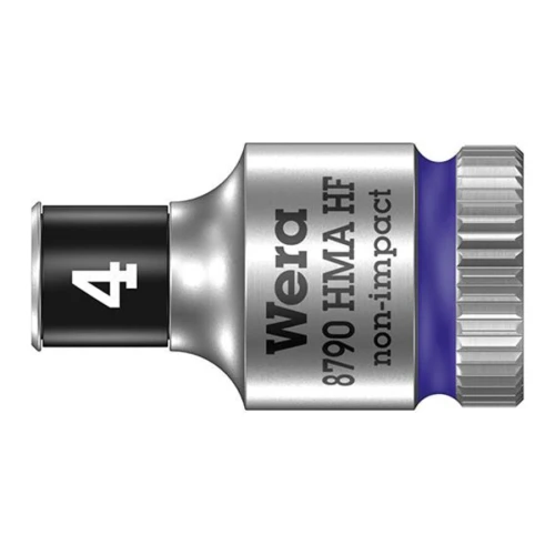 Wymienna końcówka klucza nasadowego Zyklop 1/4" 4x23 mm z funkcją przytrzymywania, 6-kątna, 8790 HMA Wera