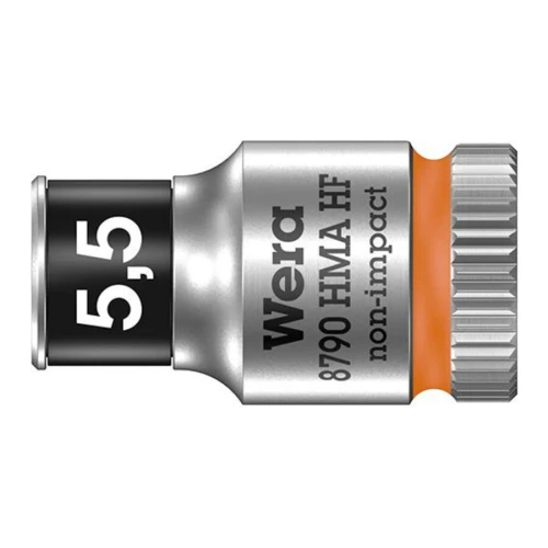 Wymienna końcówka klucza nasadowego Zyklop 1/4" 5,5x23 mm z funkcją przytrzymywania, 6-kątna, 8790 HMA Wera
