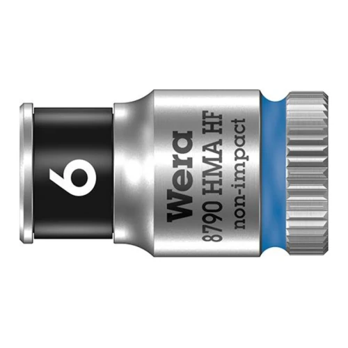 Wymienna końcówka klucza nasadowego Zyklop 1/4" 6x23 mm z funkcją przytrzymywania, 6-kątna, 8790 HMA Wera