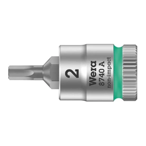 Nasadka trzpieniowa 1/4" do śrub z gniazdem sześciokątnym 2x28mm, 8740 A Wera