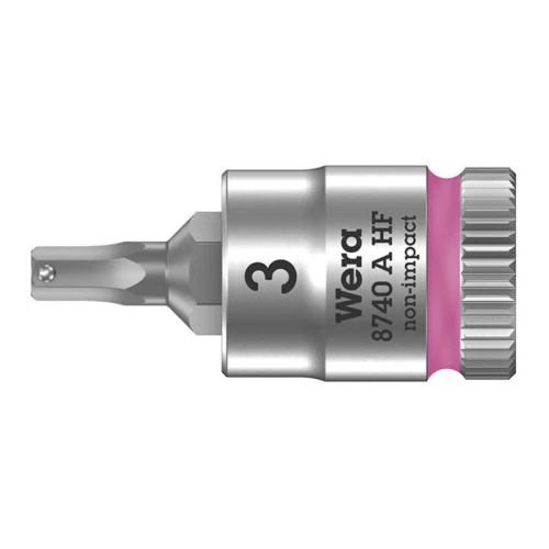Nasadka trzpieniowa 1/4" do śrub z gniazdem sześciokątnym 3x28mm, 8740 A Wera