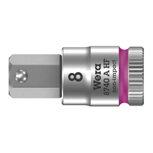 Nasadka trzpieniowa 1/4" do śrub z gniazdem sześciokątnym 8x28mm, 8740 A Wera