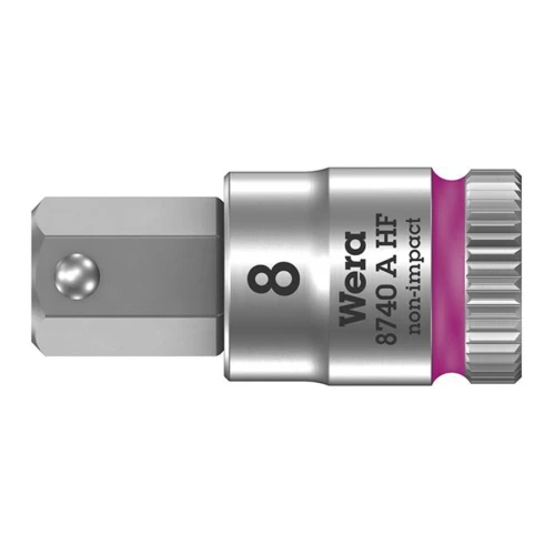 Nasadka trzpieniowa 1/4" do śrub z gniazdem sześciokątnym 8x28mm, 8740 A Wera