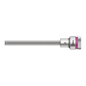 Klucz nasadowy trzpieniowy 1/2", do śrub z gniazdem 6-kątnym, nr 8740 C HF, 8x140mm Wera