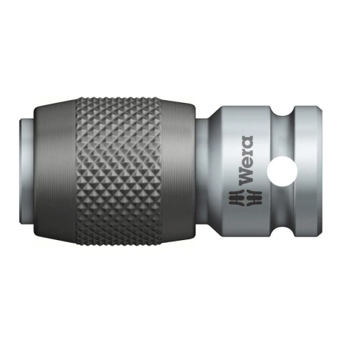 Adapter do bitów 1/4" do grotów sześciokątnych 1/4" z mechanizmem szybkomocującym 784 A , 30mm Wera