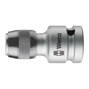 Adapter do bitów 3/8" do grotów sześciokątnych 1/4" i 5/16 z mechanizmem szybkomocującym 784 B, 43mm Wera