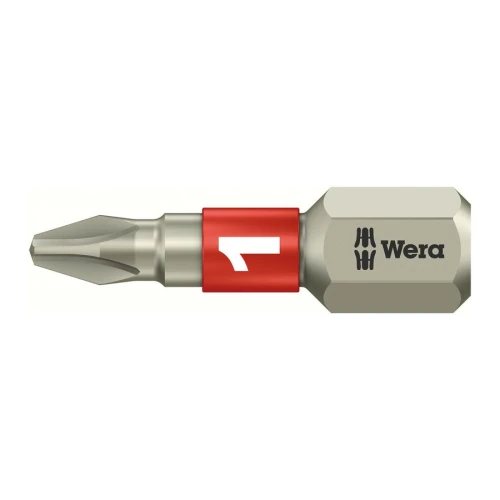 Bit nierdzewny 3851/1 TS 1/4", do śrub z gniazdem krzyżowym PH 1x25 mm Wera