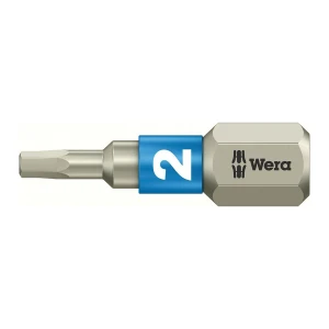 Bit nierdzewny 1/4" 3840/1 TS do wkrętów z gniazdem sześciokątnym, 2x25 mm Wera