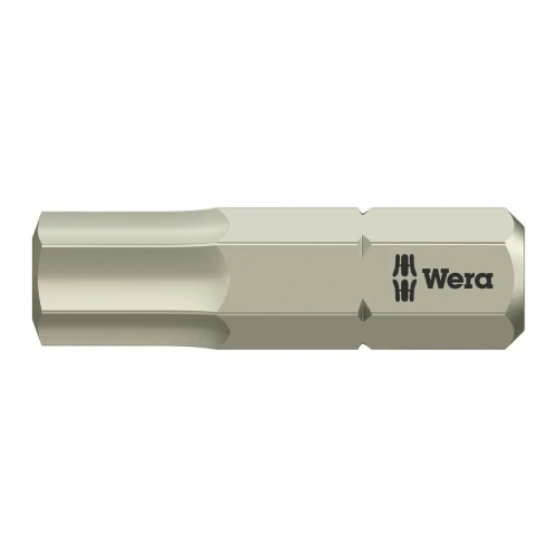 Bit nierdzewny 1/4" 3840/1 TS do wkrętów z gniazdem sześciokątnym, 6x25 mm Wera