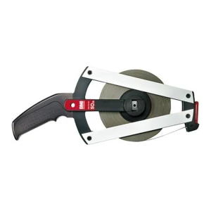 Miarka taśmowa z ramą z włókna szklanego 50 m x 13 mm, początek pomiaru B Standard BMI