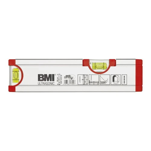 Poziomica magnetyczna ultradźwiękowa ULTRASONIC 20 cm BMI