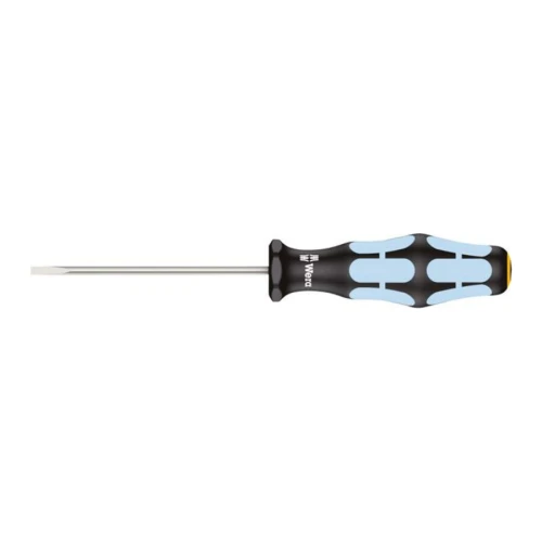 Wkrętak do śrub z rowkiem ze stali nierdzewnej nr 3334/3335, płaski 3x0,5x80 mm Wera