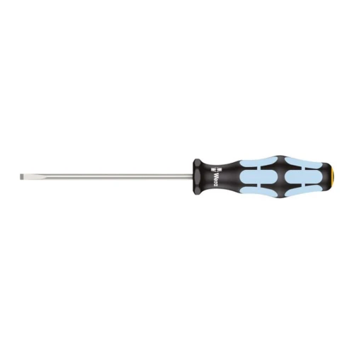 Wkrętak do śrub z rowkiem ze stali nierdzewnej nr 3334/3335, płaski 3,5x0,6x100 mm Wera