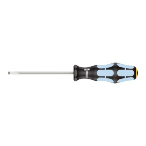 Wkrętak do śrub z rowkiem ze stali nierdzewnej nr 3334/3335, płaski 4x0,8x100 mm Wera
