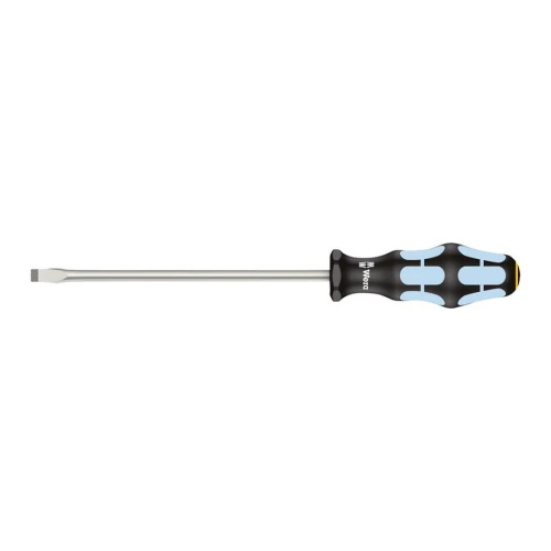 Wkrętak do śrub z rowkiem ze stali nierdzewnej nr 3334/3335, płaski 8x1,2x175 mm Wera