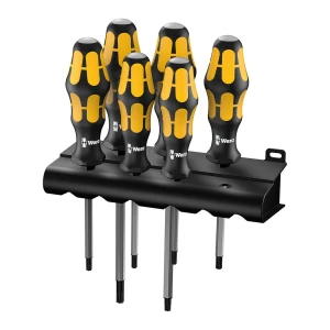 Zestaw 6 wkrętaków Kraftform do pobijania nr 977/6 TORX® Wera