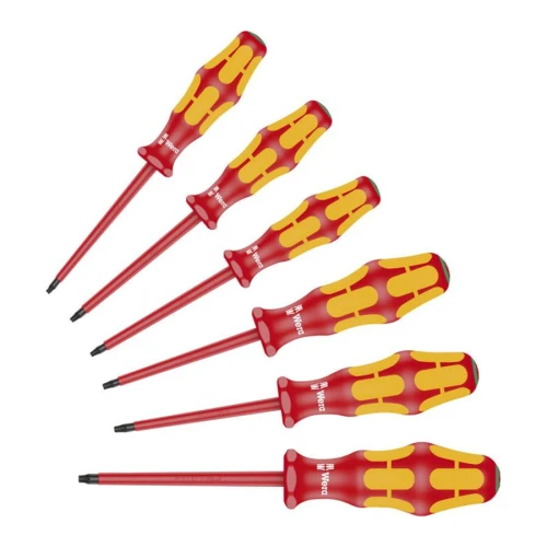 Zestaw 6 wkrętaków Kraftform VDE nr 167 i/6 Torx Wera