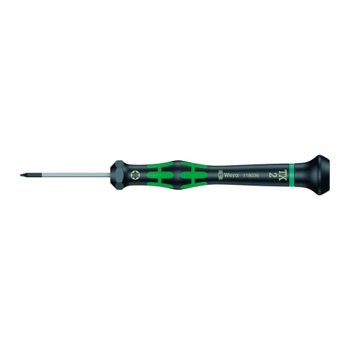 Wkrętak dla elektroników do śrub z gniazdem TORX® nr 2067, T2x40 mm Wera