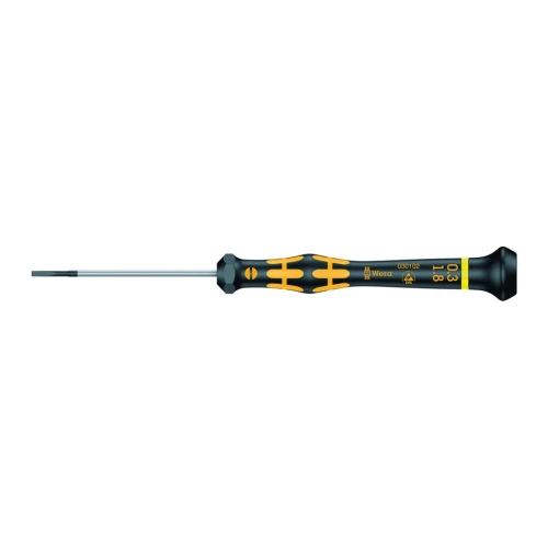 Wkrętak dla elektroników ESD płaski 1,8x0,3x60 mm Wera
