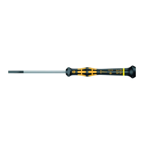 Wkrętak dla elektroników ESD płaski 3,5x0,6x80 mm Wera