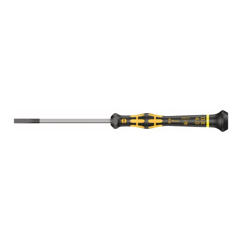 Wkrętak dla elektroników ESD płaski 4x0,8x80 mm Wera