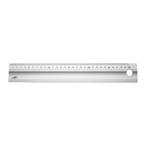 Liniał warsztatowy z eloksalowanego aluminium 600 mm
