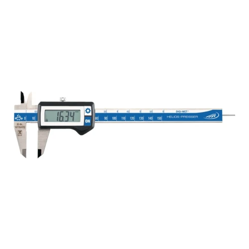 Suwmiarka cyfrowa IP67 bez wyjścia danych, płaski głębokościomierz 150 mm