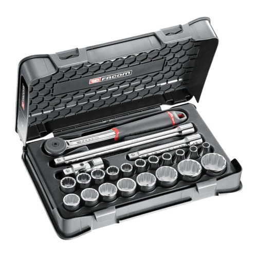 Zestaw 23 nasadek 1/2" 12-kątnych 8-32 mm S.161-3P12