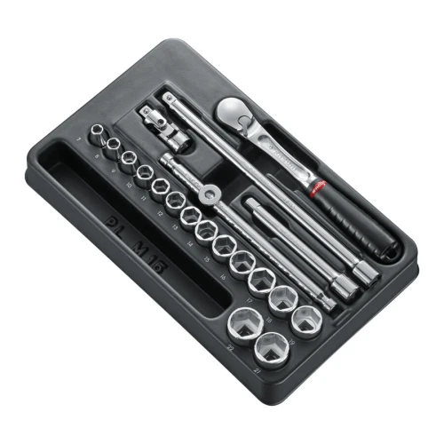 Moduł nasadek 3/8" 6-kątnych MOD.JL161-36