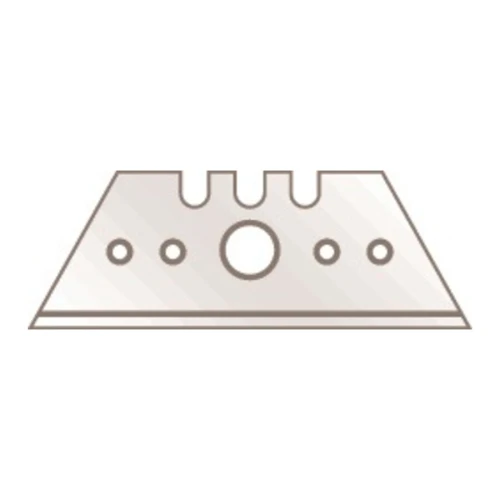 Ostrze trapezowe 53x19x0,63 mm z otworami