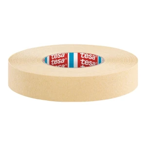 Taśma malarska tesakrepp 4322 mocno krepowana 50 m, 30 mm jasnożółta