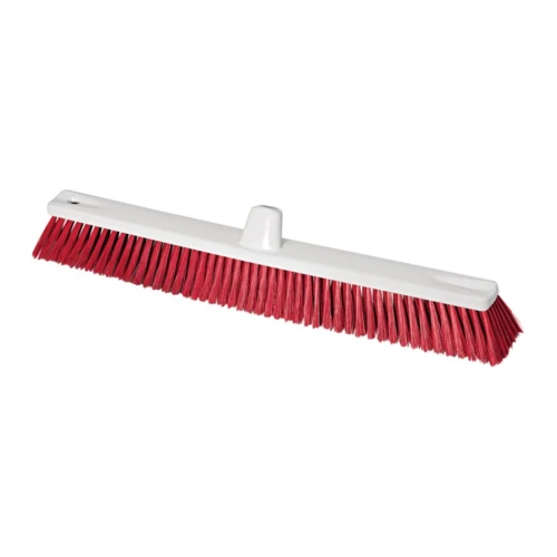 Miotła HACCP dł. 600 mm grub. szczeciny 0,50 mm czerwony