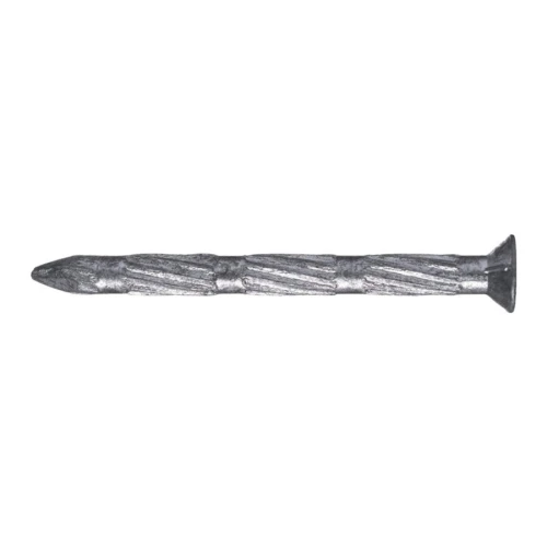 Gwóźdź stalowy śred. 4,5 x dł. 80mm, stal hartowana, metalizowany