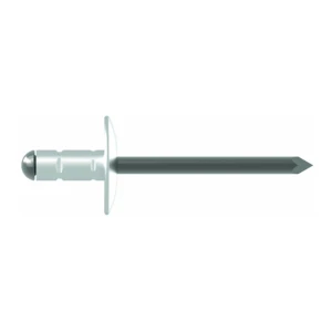 Nity zrywalne wielozakresowe PolyGrip duży łeb aluminium - stal 4x10 mm K12