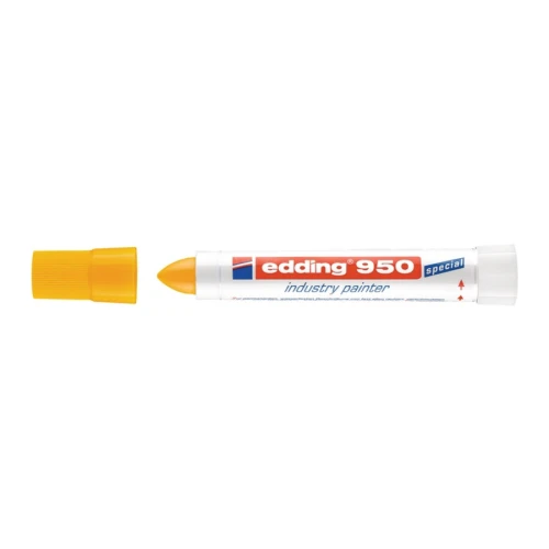 Marker przemysłowy pasta 950 żółty szerokość kreski 10 mm