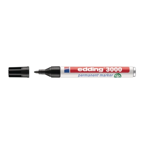 Marker permanentny 3000 czarny szer. kreski 1,5-3 mm