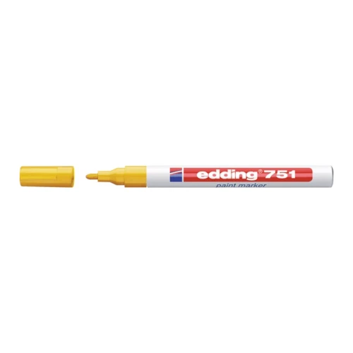 Marker lakierowy 751 żółty szer. kreski 1-2 mm