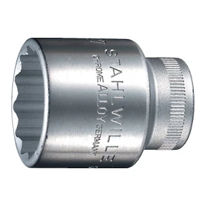 Klucz nasadowy 50 1/2" 12-kątny rozm. klucza 27 mm dł. 45 mm
