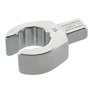 Klucz oczkowy nasadzany 733/10 otwarty 9x12 mm RK 18 dł. 48 mm