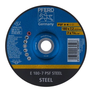 Ściernica tarczowa do zdzierania E 180-7 PSF STEEL